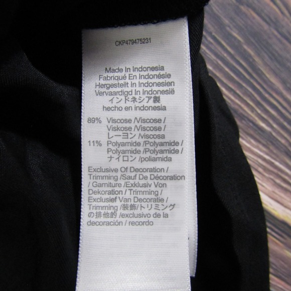 Madewell NEW NWT Womens Petite PXXS Black V Neck Empire Midi Dress - Picture 5 of 8